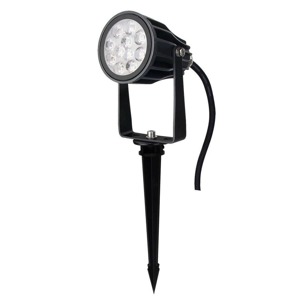 6W RGB+CCT Smart LED Garden Spike Light | 240V Colour Changing Outdoor Spotlight - LightHub Direct