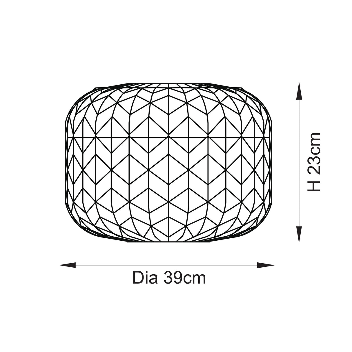 Scandinavian Raffia Handwoven Pendant Ceiling Light | E27 | Natural Rattan