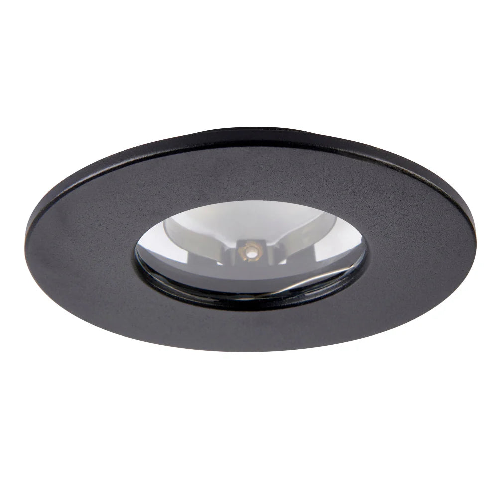 Smart WiFi RGB+CCT Fire Rated Downlight | Alexa & Google | GU10 IP65 | Matt Black