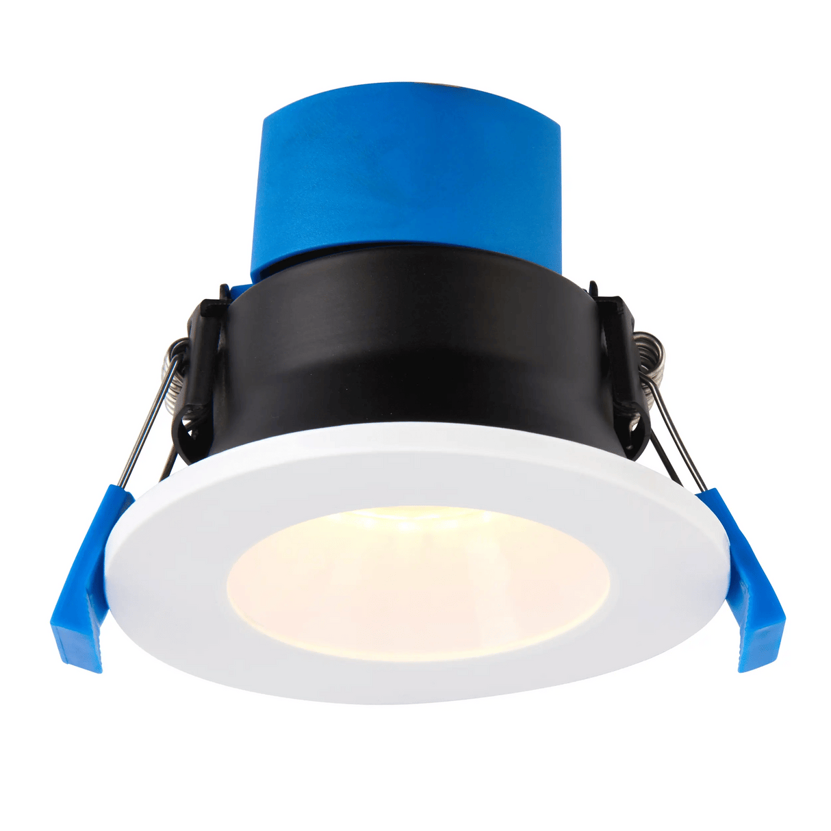 4CCT Fire Rated Dimmable Anti - Glare Downlight | LED 5 - 7W 650lm | CCT Tri - Colour | IP65 | White - LightHub Direct