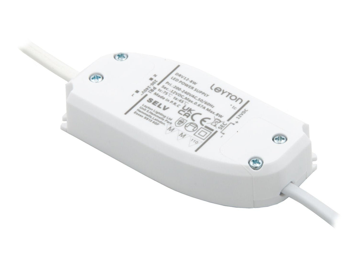 12V DC 8W LED Driver | 6 Way TOP Output - LightHub Direct