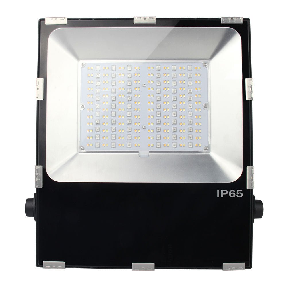 100W RGB+CCT Smart LED Floodlight – Colour Changing Outdoor Flood Light (240V) - LightHub Direct