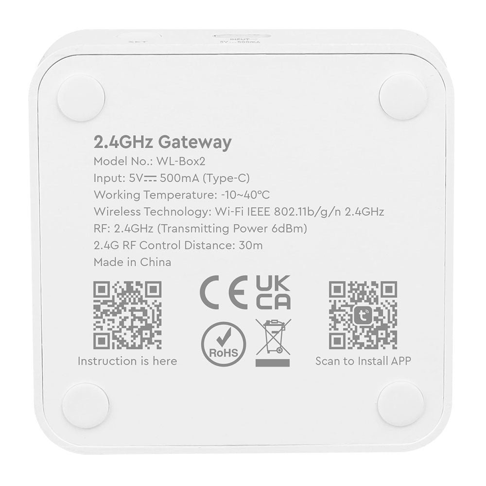 RGB+CCT Smart RF Gateway – App & Voice Control Hub for Lighting Systems
