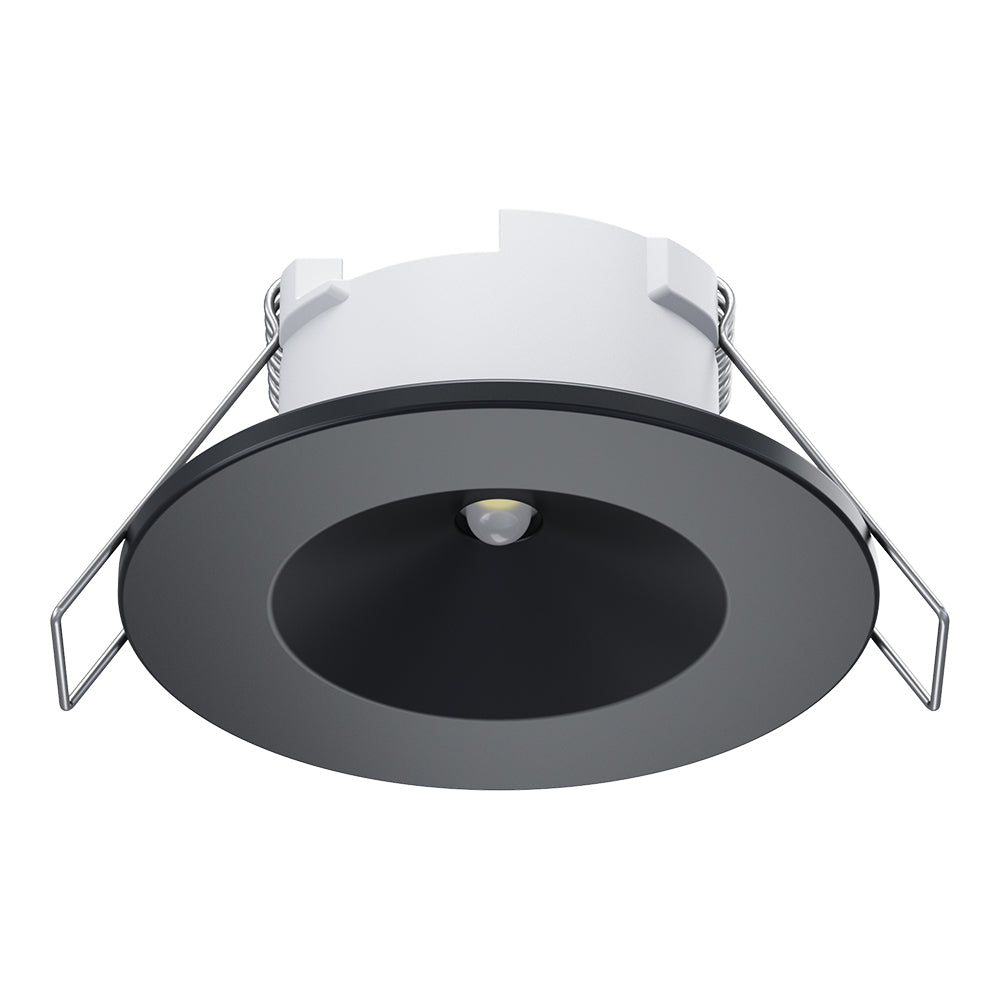 AXIO Mini Non Maintained LED Downlight Pin Spot Light | LED 2W 150lm | 6500K Daylight | IP20 | 3hr Emergency