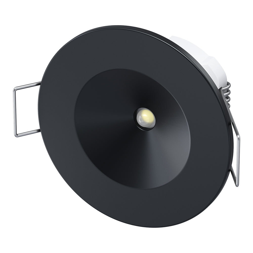 AXIO Mini Non Maintained LED Downlight Pin Spot Light | LED 2W 150lm | 6500K Daylight | IP20 | 3hr Emergency