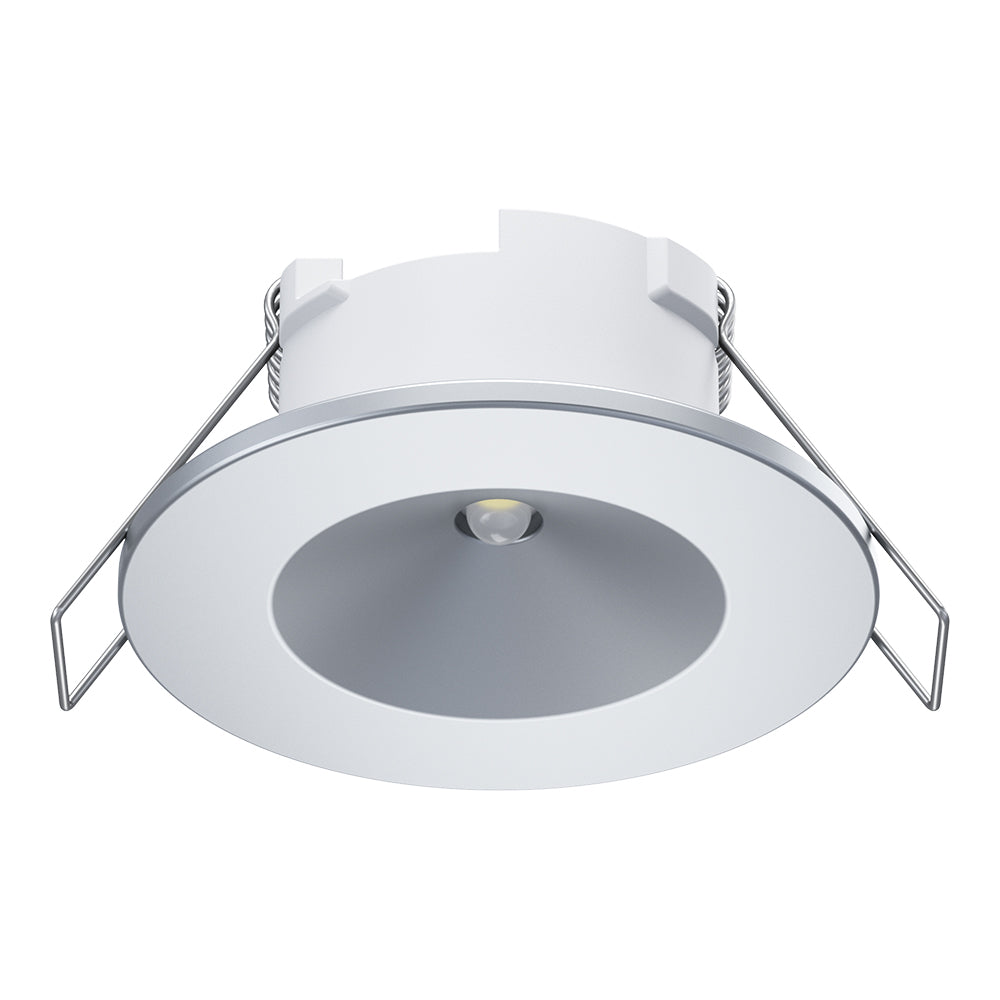 AXIO Mini Non Maintained LED Downlight Pin Spot Light | LED 2W 150lm | 6500K Daylight | IP20 | 3hr Emergency