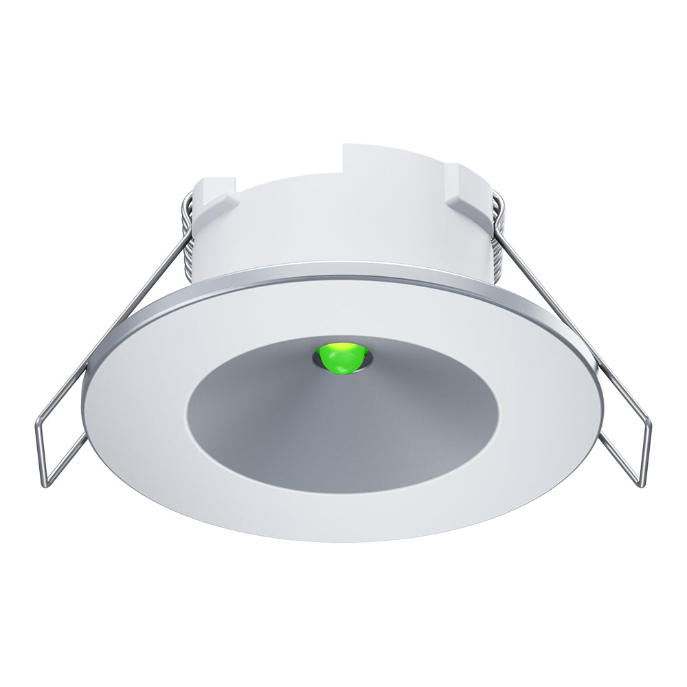 AXIO Mini Non Maintained LED Downlight Pin Spot Light | LED 2W 150lm | 6500K Daylight | IP20 | 3hr Emergency