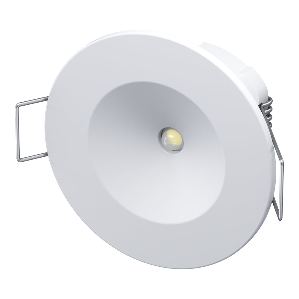 AXIO Mini Non Maintained LED Downlight Pin Spot Light | LED 2W 150lm | 6500K Daylight | IP20 | 3hr Emergency