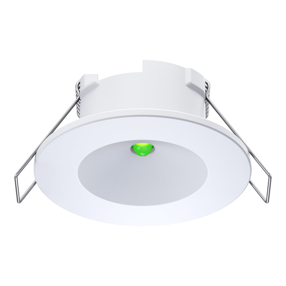 AXIO Mini Non Maintained LED Downlight Pin Spot Light | LED 2W 150lm | 6500K Daylight | IP20 | 3hr Emergency