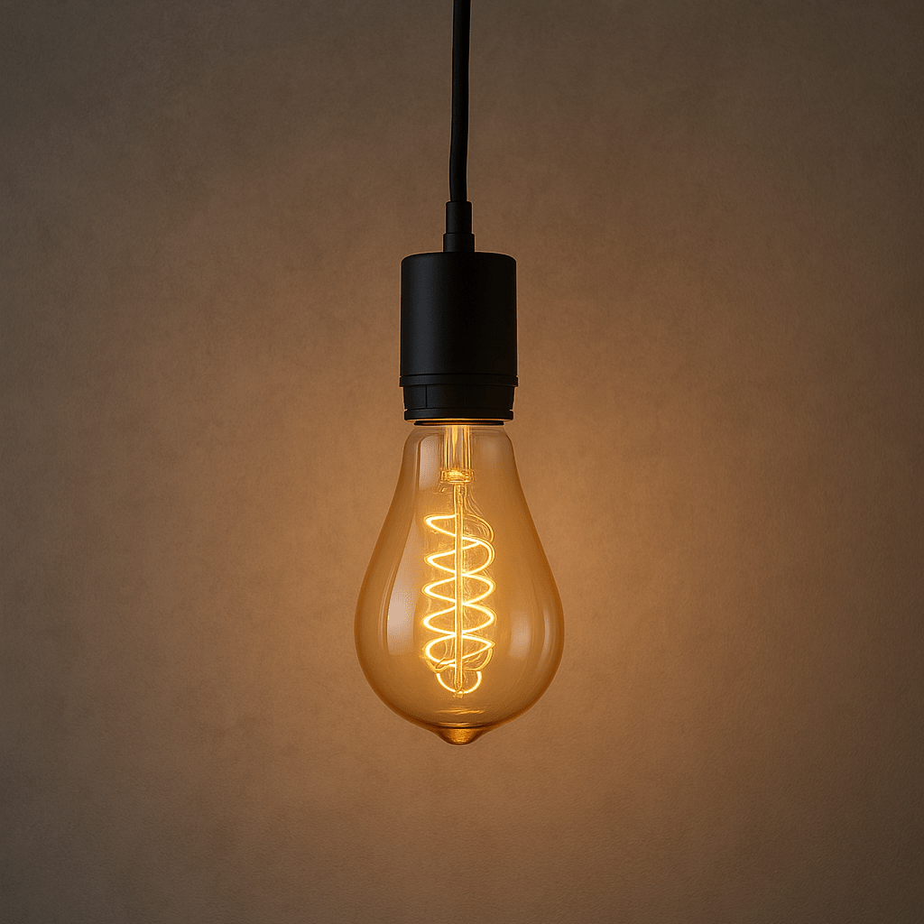 LED Vintage Squirrel Pendent Light Set | E27 (ES) ST64 | Dimmable | 4W 280Lm | 2200K Very Warm White - LightHub Direct