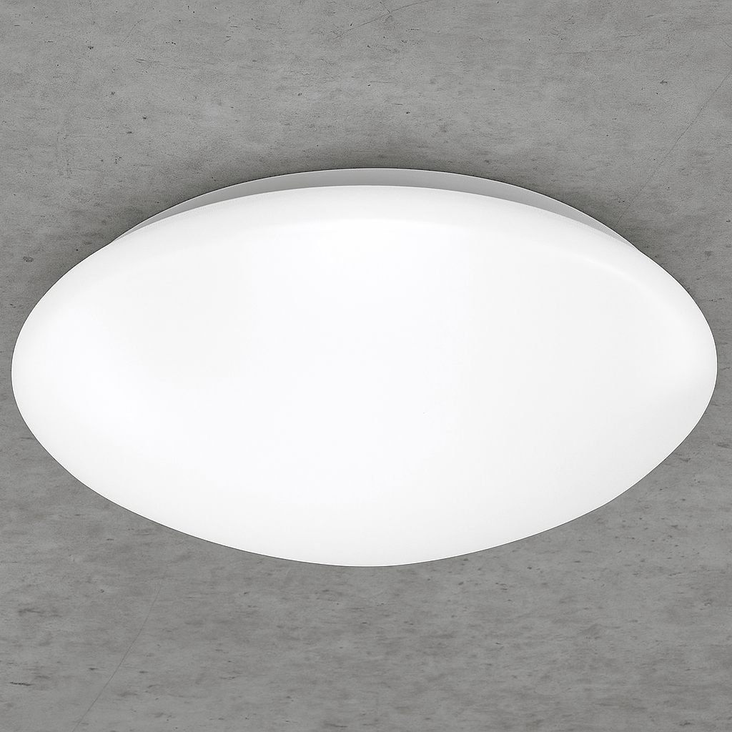 NOVA Large 400mm Commercial Bulkhead Light Fitting | LED 30W | CCT Tri - Colour | IP44 | Standard - LightHub Direct
