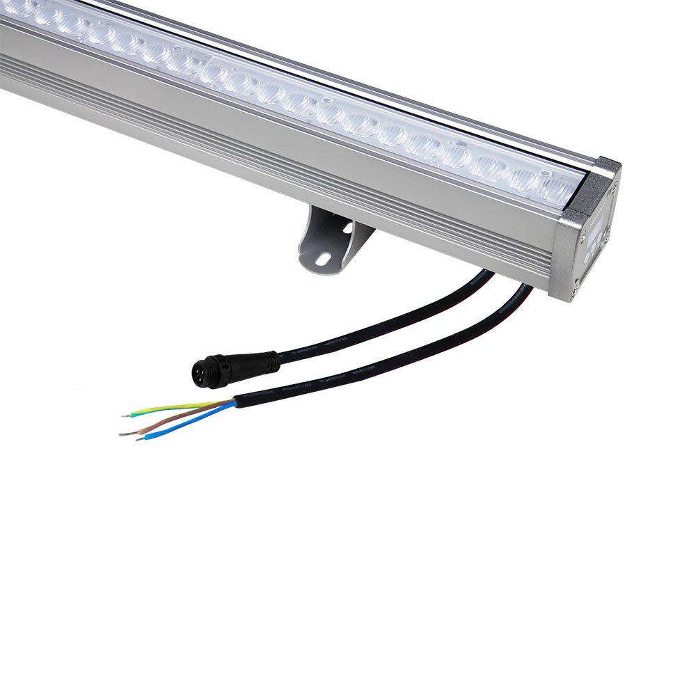 24W RGB+CCT Smart LED Wall Washer – Colour Changing Outdoor Linear Light (240V) - LightHub Direct