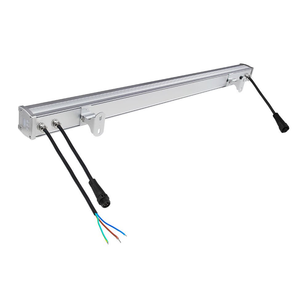 24W RGB+CCT Smart LED Wall Washer – Colour Changing Outdoor Linear Light (240V) - LightHub Direct