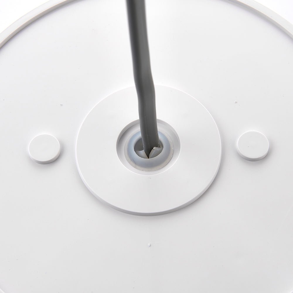 CE3X5 MINI Small 250mm Slim Bulkhead Light | LED Multi Wattage 1200lm | Tri - Colour CCT | IP65 | White | Microwave Sensor - LightHub Direct