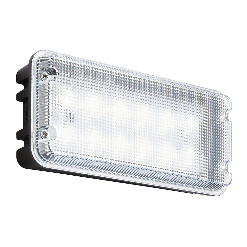 AVIT Rectangle Bulkhead Light Fitting | LED 10W 1200lm | CCT Tri - colour | IP65 | Black - LightHub Direct