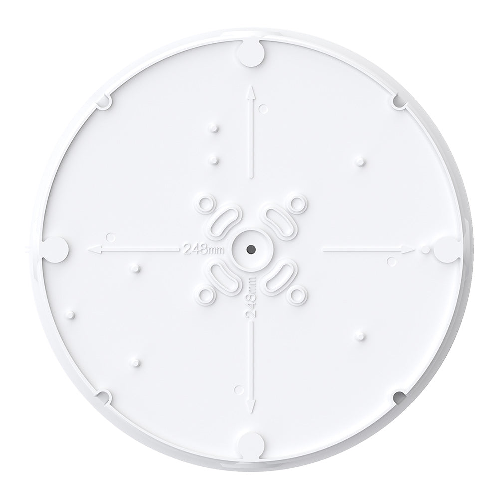 HOLBORN Drum Bulkhead Light Fitting | LED Multi Wattage | CCT 3-Colour | IP65 | 3hr Emergency