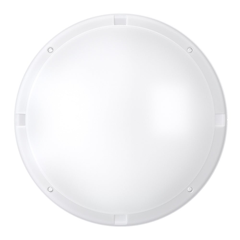 HOLBORN Drum Bulkhead Light Fitting | LED Multi Wattage | CCT 3 - Colour | IP65 | 3hr Emergency - LightHub Direct