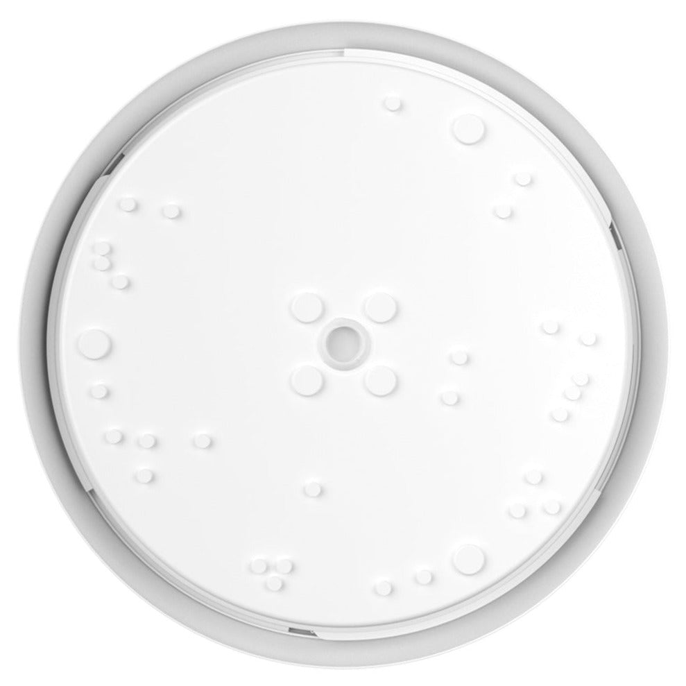 ACTON CCT Slim Bulkhead Light Fitting | LED Multi Wattage 1800lm | CCT Tri-Colour Switchable | IP65 | Chrome | Microwave Motion Sensor