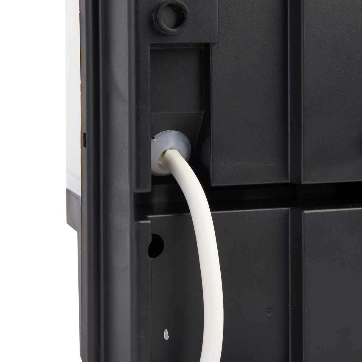 LED CCT Outdoor Bulkhead Wall Light Fitting | 8W E27 | CCT Tri-Colour | IP44 | PIR Motion Sensor | Black