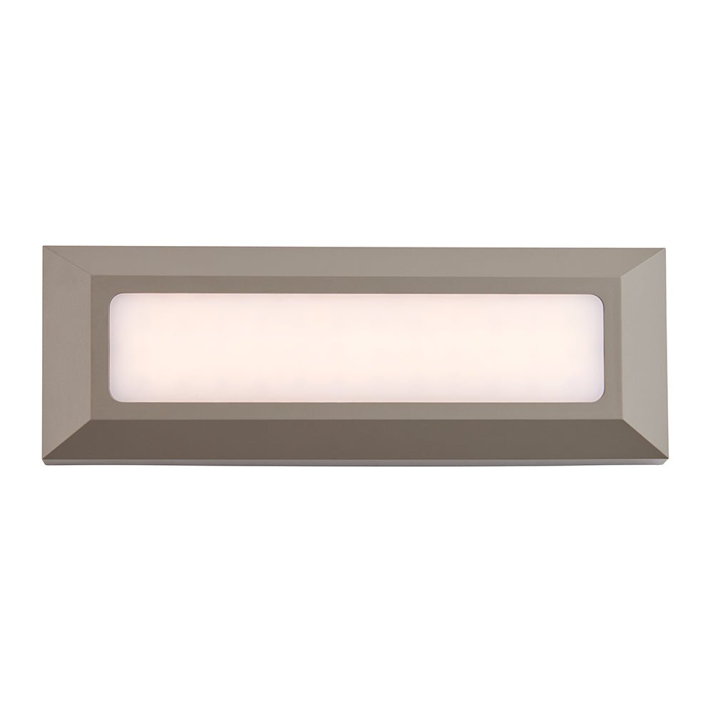 SEVERUS | Outdoor Surface Wall Brick Light | LED | IP65 | CCT Tri - Colour Switchable | Grey - LightHub Direct