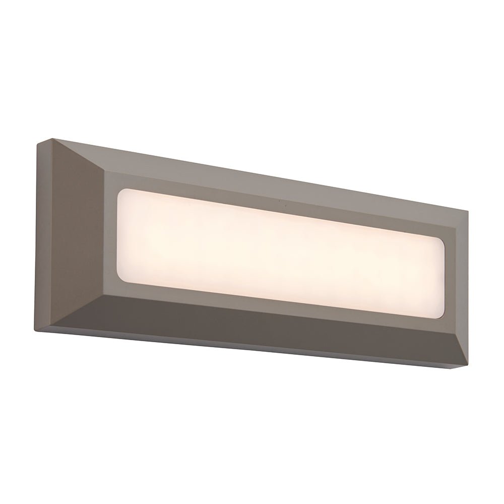 SEVERUS | Outdoor Surface Wall Brick Light | LED | IP65 | CCT Tri - Colour Switchable | Grey - LightHub Direct