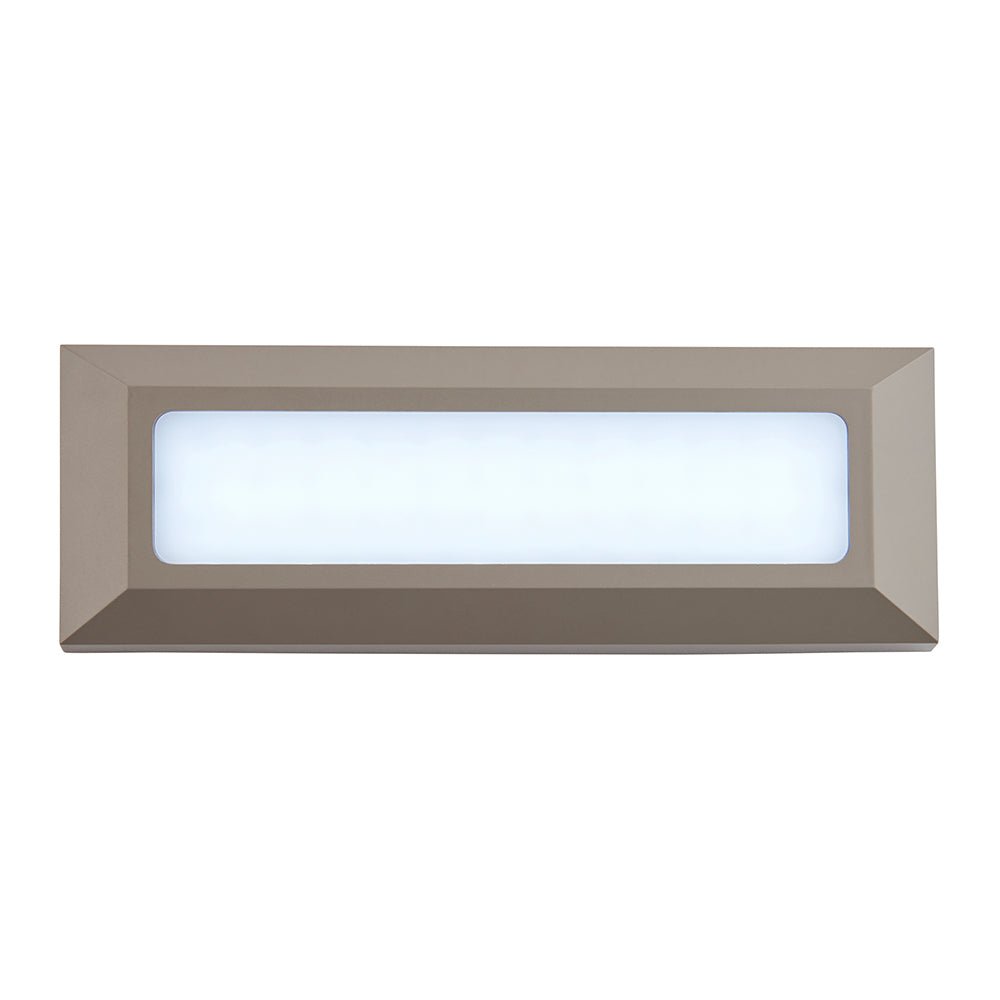 SEVERUS | Outdoor Surface Wall Brick Light | LED | IP65 | CCT Tri - Colour Switchable | Grey - LightHub Direct