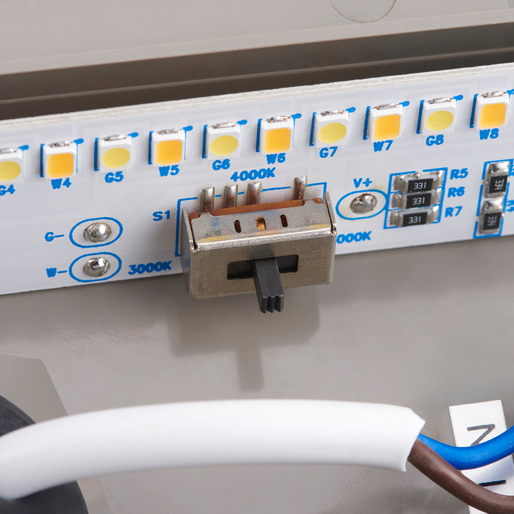 SEVERUS | Outdoor Surface Indirect Wall Brick Light | LED | IP65 | CCT Tri-Colour Switchable | Grey