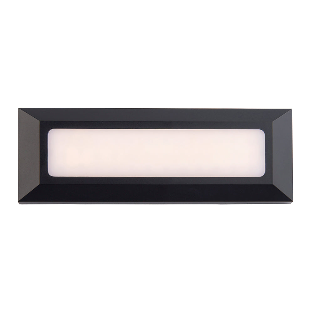 SEVERUS | Outdoor Surface Wall Brick Light | LED | IP65 | CCT Tri-Colour Switchable | Black