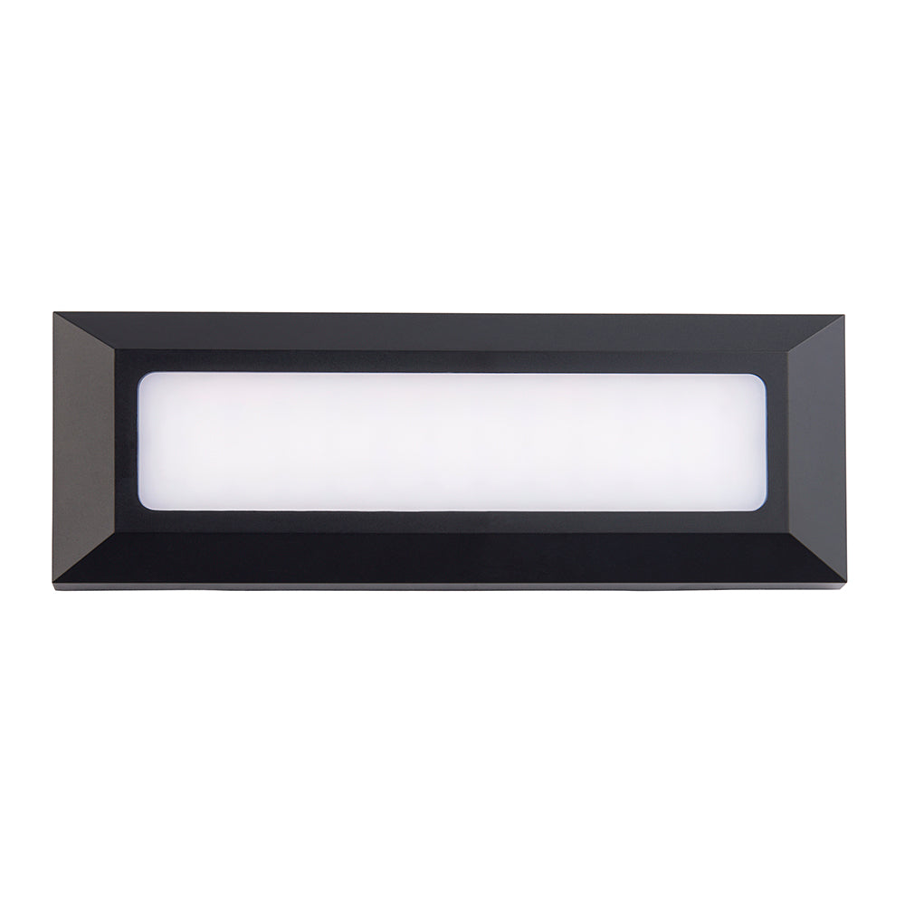 SEVERUS | Outdoor Surface Wall Brick Light | LED | IP65 | CCT Tri-Colour Switchable | Black