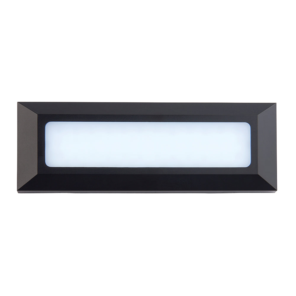 SEVERUS | Outdoor Surface Wall Brick Light | LED | IP65 | CCT Tri-Colour Switchable | Black