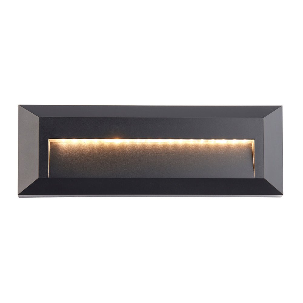 SEVERUS | Outdoor Surface Indirect Wall Brick Light | LED | IP65 | CCT Tri - Colour Switchable | Black - LightHub Direct