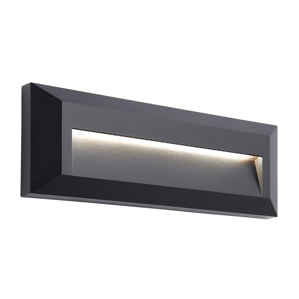 SEVERUS | Outdoor Surface Indirect Wall Brick Light | LED | IP65 | CCT Tri - Colour Switchable | Black - LightHub Direct