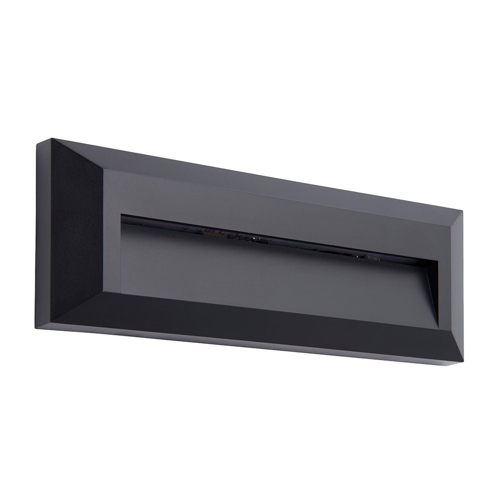 SEVERUS | Outdoor Surface Indirect Wall Brick Light | LED | IP65 | CCT Tri - Colour Switchable | Black - LightHub Direct