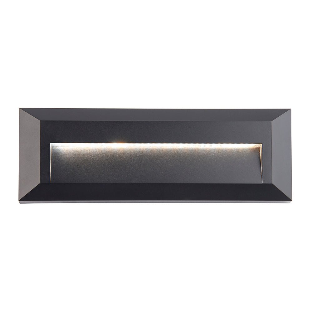 SEVERUS | Outdoor Surface Indirect Wall Brick Light | LED | IP65 | CCT Tri - Colour Switchable | Black - LightHub Direct
