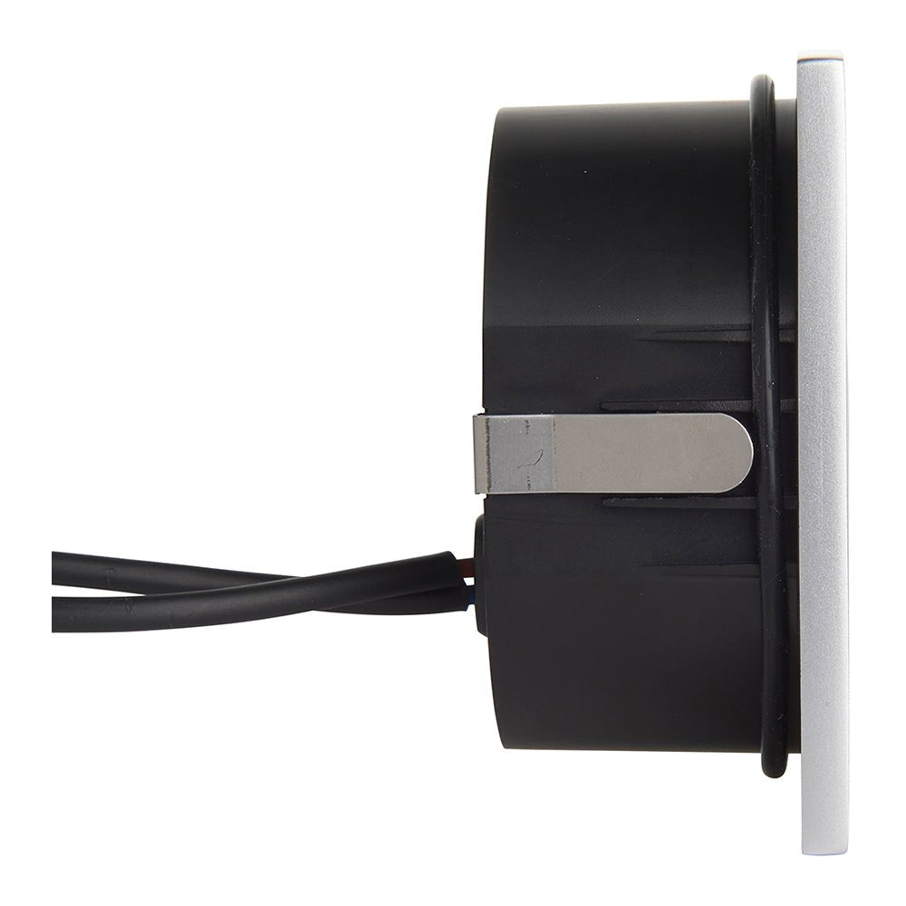 Recessed Indirect Square Wall Step Brick Stair Light for Indoor / Outdoor | LED CCT 1.5W | IP65 | 3000K, 4000K & 6500K | Silver - LightHub Direct