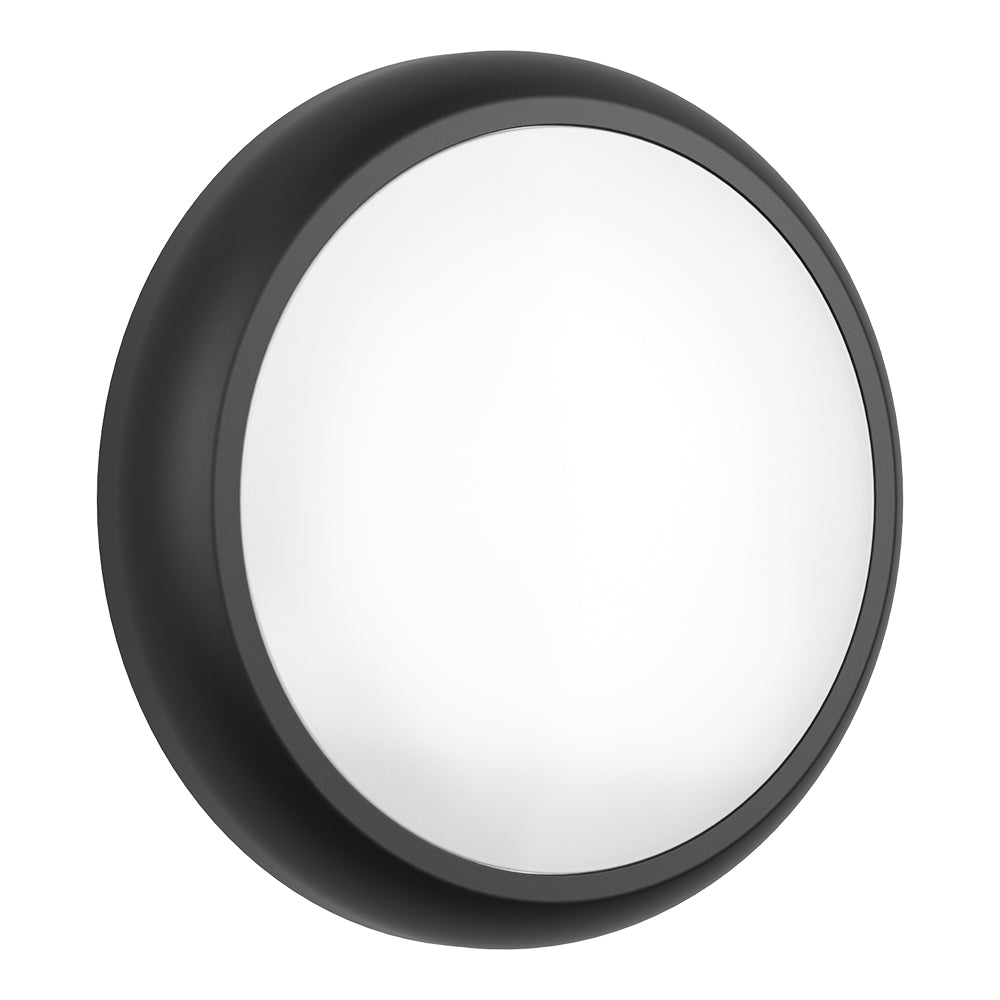 CE3X5 XL Large 400mm Slim Bulkhead Light | LED Multi Wattage & 5CCT | 2800lm | IP65 | Black