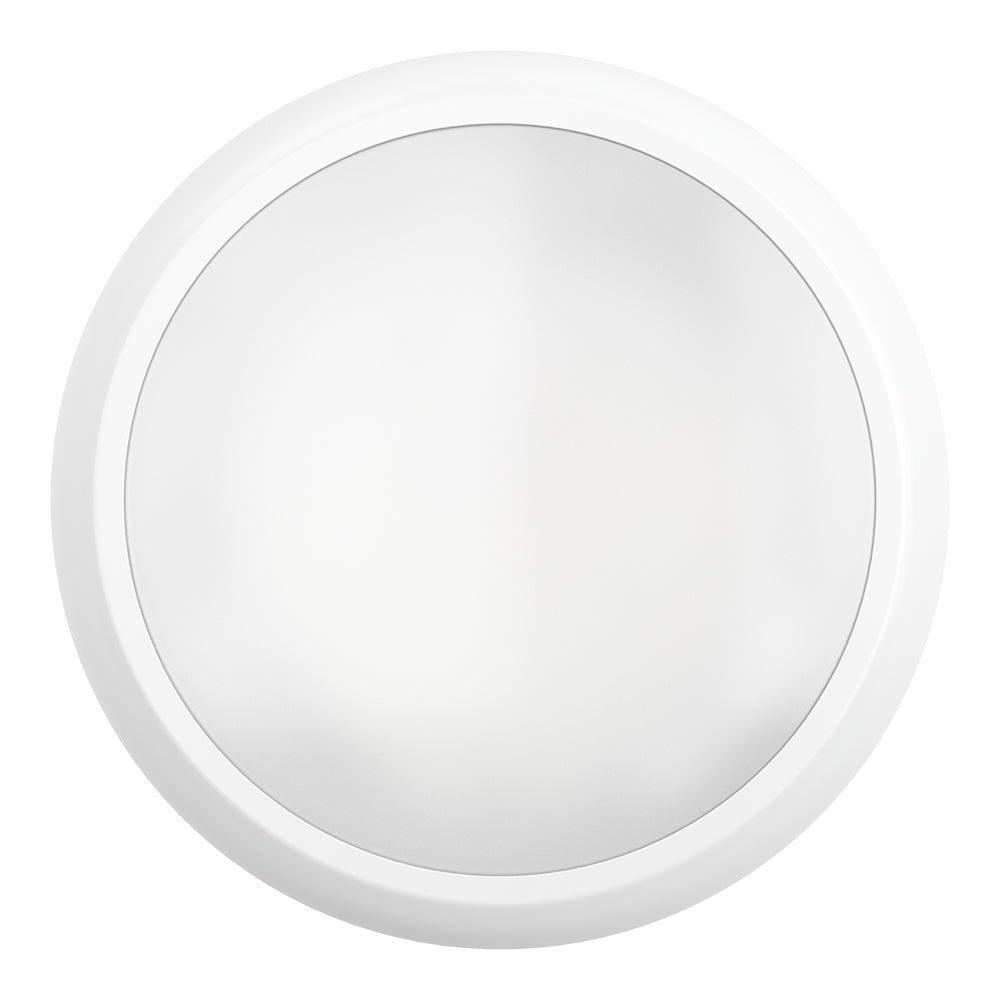 CE3X5 XL Large 400mm Slim Bulkhead Light | LED Multi Wattage & 5CCT | 2800lm | IP65 | White | Corridor Sensor & Emergency - LightHub Direct
