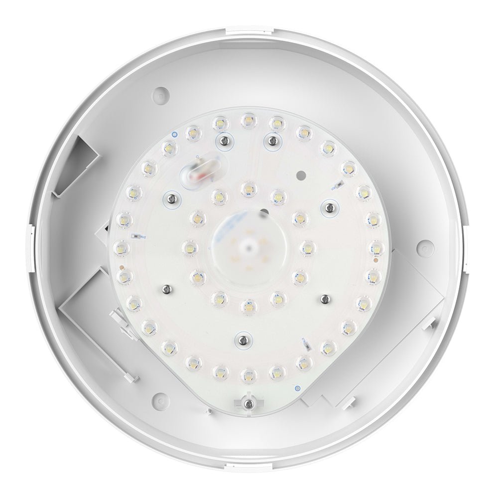 CE3X5 EDGE XL Large 400mm Straight Edge Bulkhead Light | LED Multi Wattage & 5CCT | 2800lm | IP65 | White - LightHub Direct