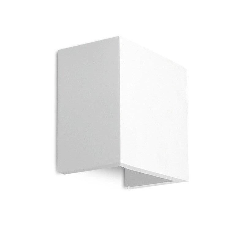 PALMER Rectangle Paintable Plaster Wall Uplighter Light | G9 | Up Down Light Effect - LightHub Direct