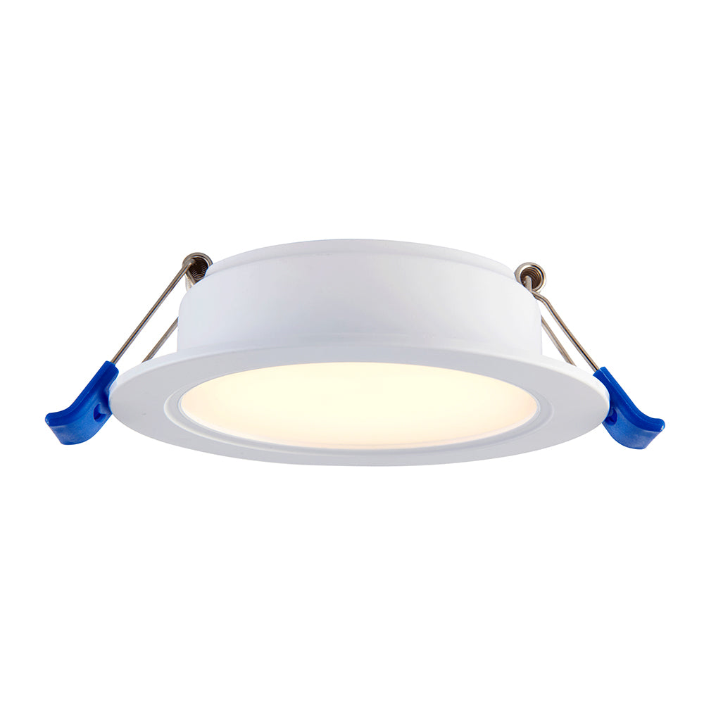 CIRCO | LED Recessed Round Commercial Downlight Fitting | 5W 400lm | CCT Tri-Colour | IP20