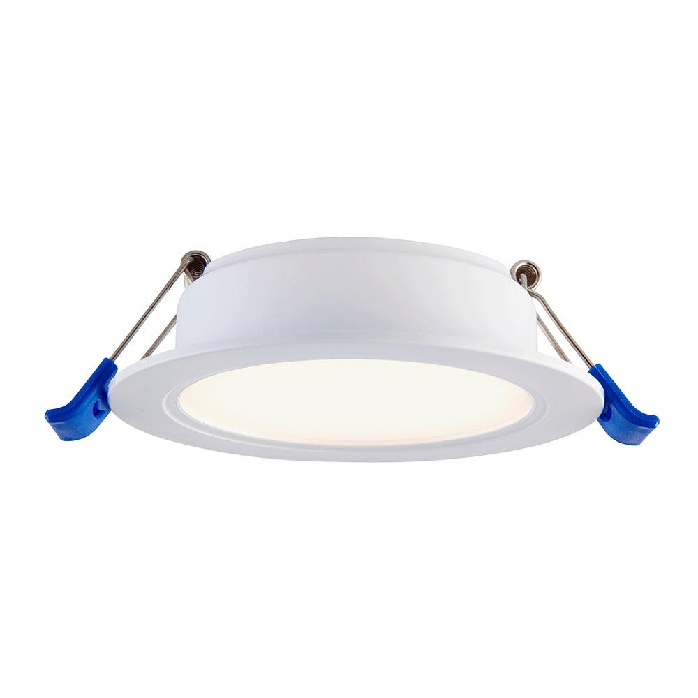 CIRCO | LED Recessed Round Commercial Downlight Fitting | 5W 400lm | CCT Tri-Colour | IP20