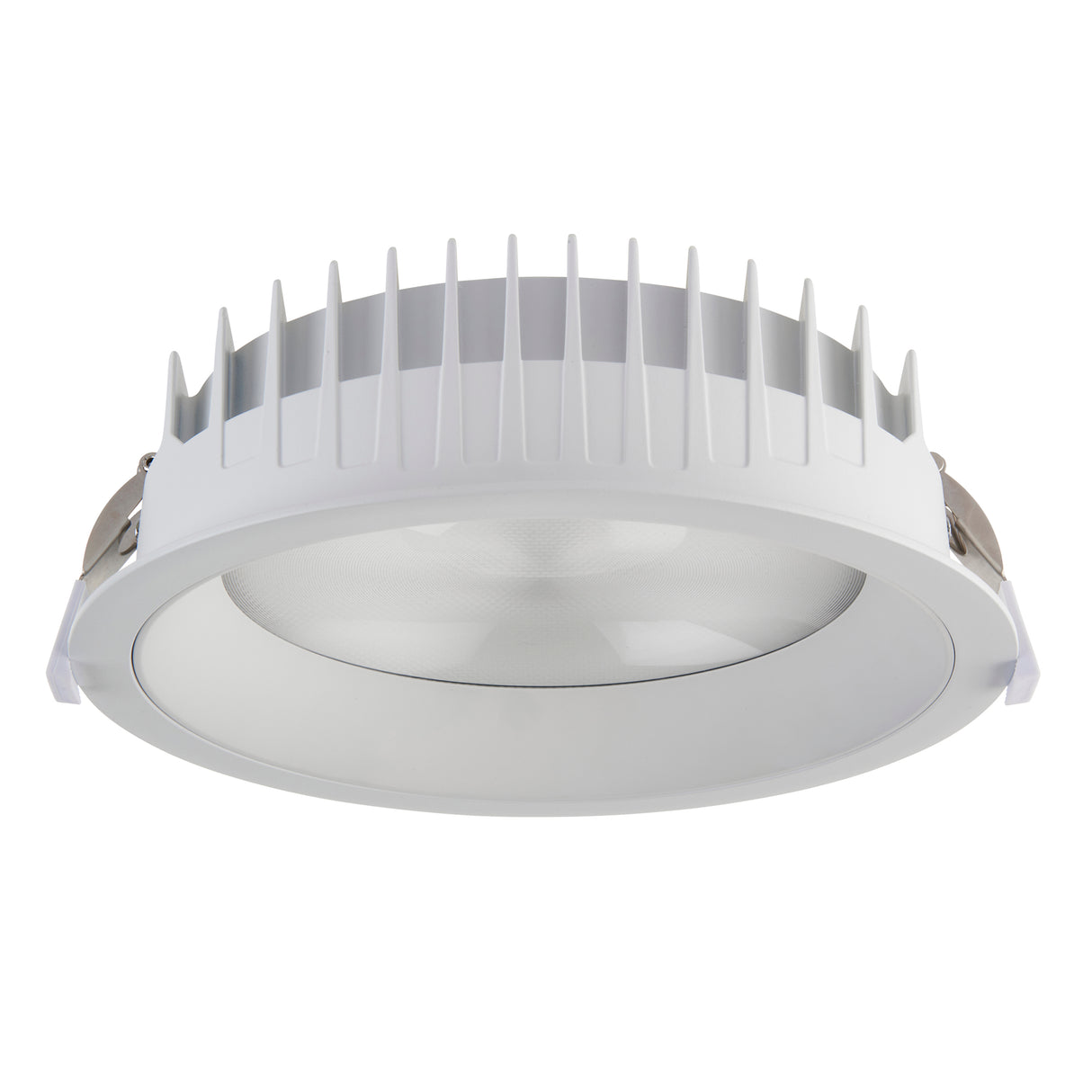 Paragon | LED Recessed Round Commercial Downlight Fitting | 23-29W 4060lm | CCT Tri-Colour | IP20 | Self Test Emergency