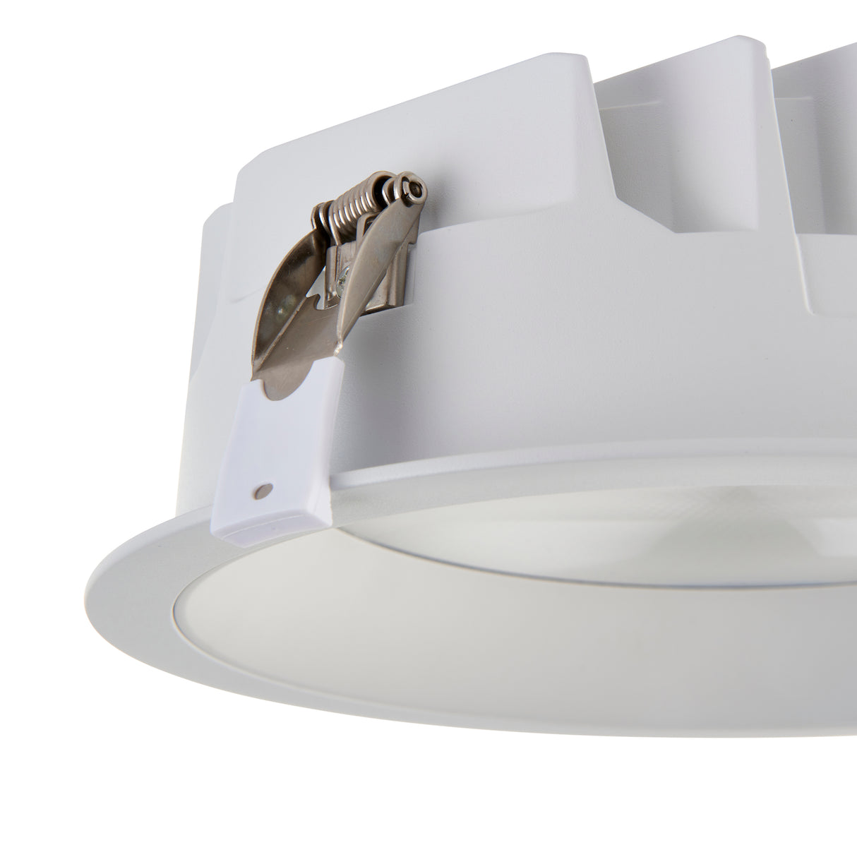 Paragon | LED Recessed Round Commercial Downlight Fitting | 23-29W 4060lm | CCT Tri-Colour | IP20 | Self Test Emergency
