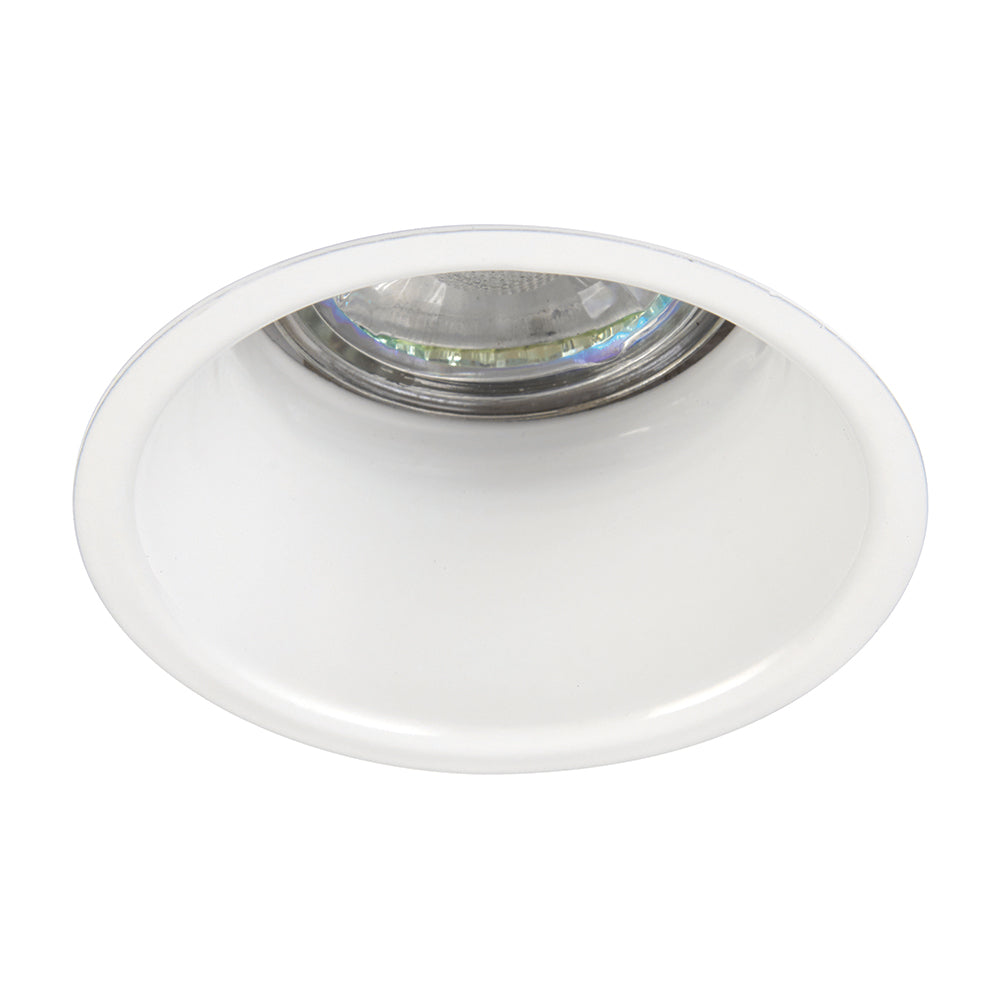 Anti-Glare Trimless Round Dimmable Downlight | LED 7W 580lm 60° | IP20 | White | 4000K Neutral White