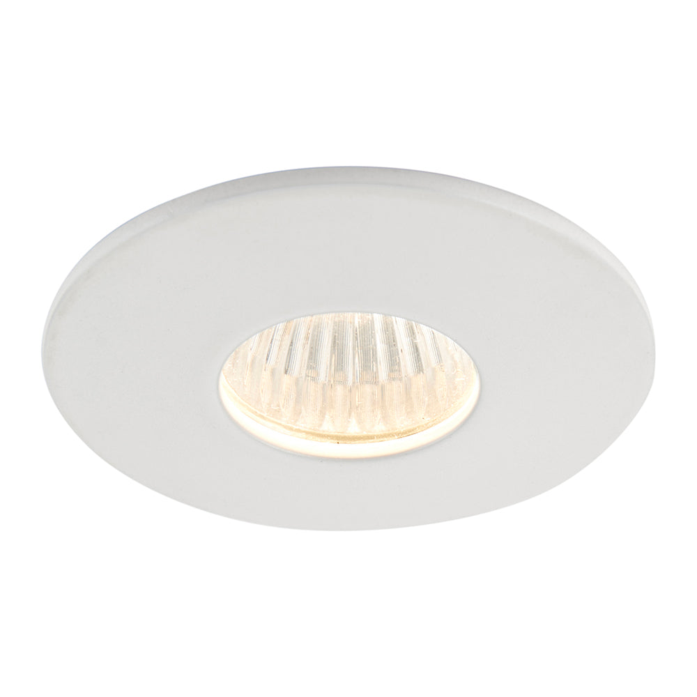 LALO | LED Mini Downlight Aluminium | 4W 240lm | IP44 | 3000K Warm White | White
