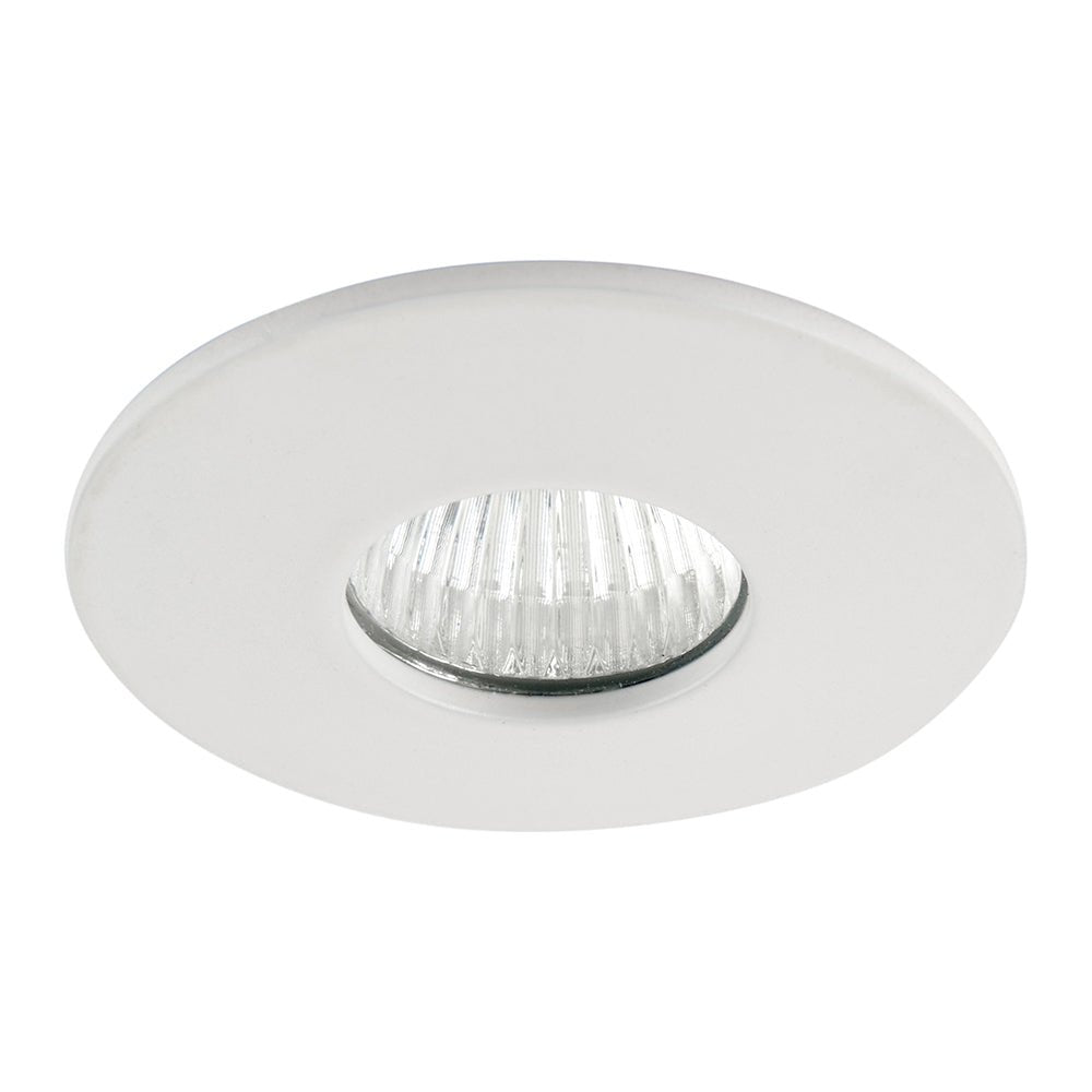 LALO | LED Mini Downlight Aluminium | 4W 240lm | IP44 | 3000K Warm White | White - LightHub Direct