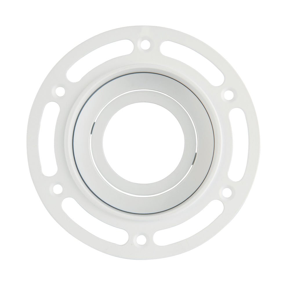 ELDON LED Plaster - in Trimless Round Downlight | Adjustable | GU10 | White | 4000K Neutral White Dimmable - LightHub Direct