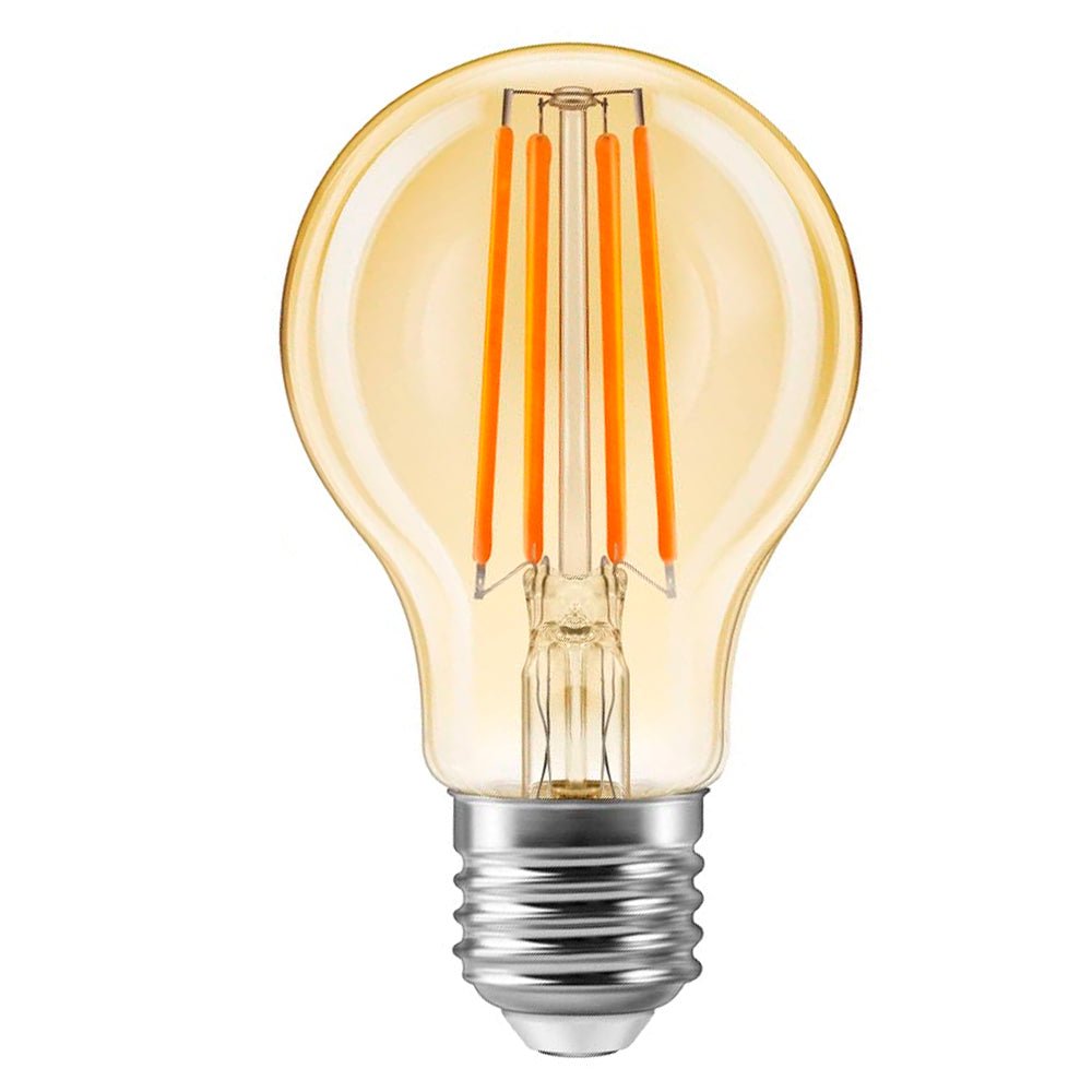 E27 (ES) GLS LED Vintage Bulb | 4W 350Lm | 2200K Very Warm White - LightHub Direct