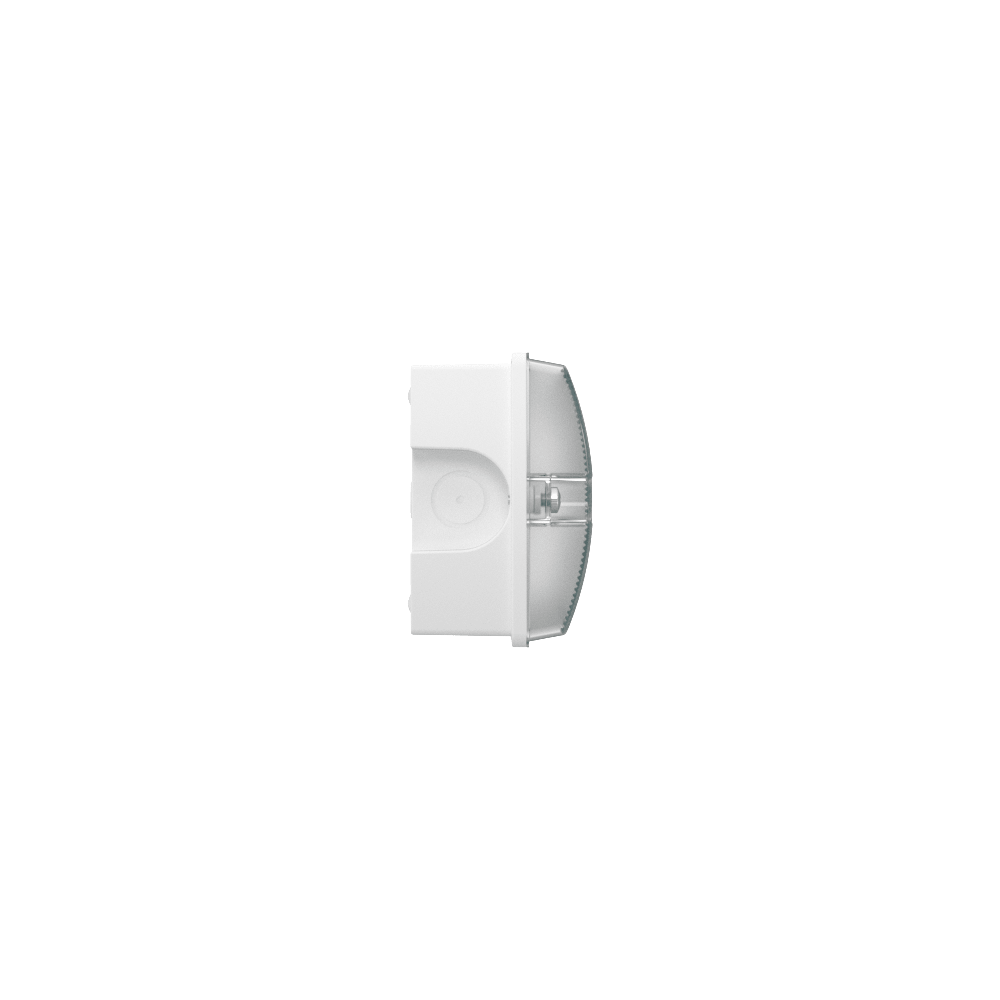 APEX - 4 Rectangle Fire Exit Bulkhead Light Fitting | LED 3.5W 254lm | 4000K Daylight White | IP65 | 3hr Emergency | Self Test - LightHub Direct