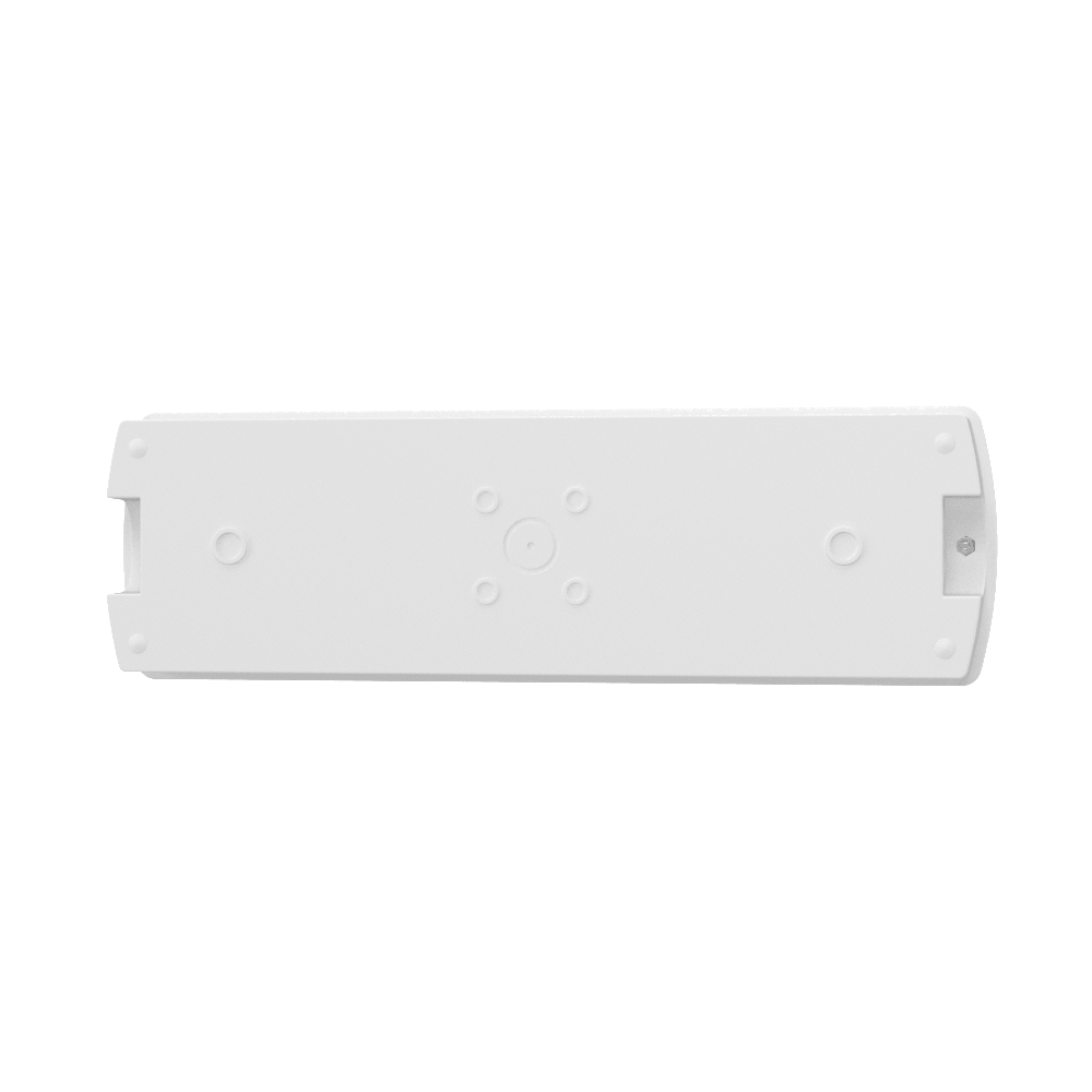 APEX - 4 Rectangle Fire Exit Bulkhead Light Fitting | LED 3.5W 254lm | 4000K Daylight White | IP65 | 3hr Emergency | Self Test - LightHub Direct